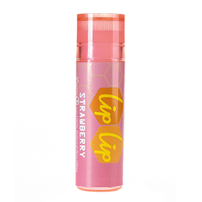 Balsam de buze Spf 15 cu aroma de capsuni Lip Lip, 4.5 g, Karaver